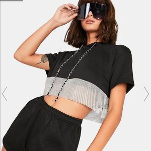 BOLD BLING SHORTS SET